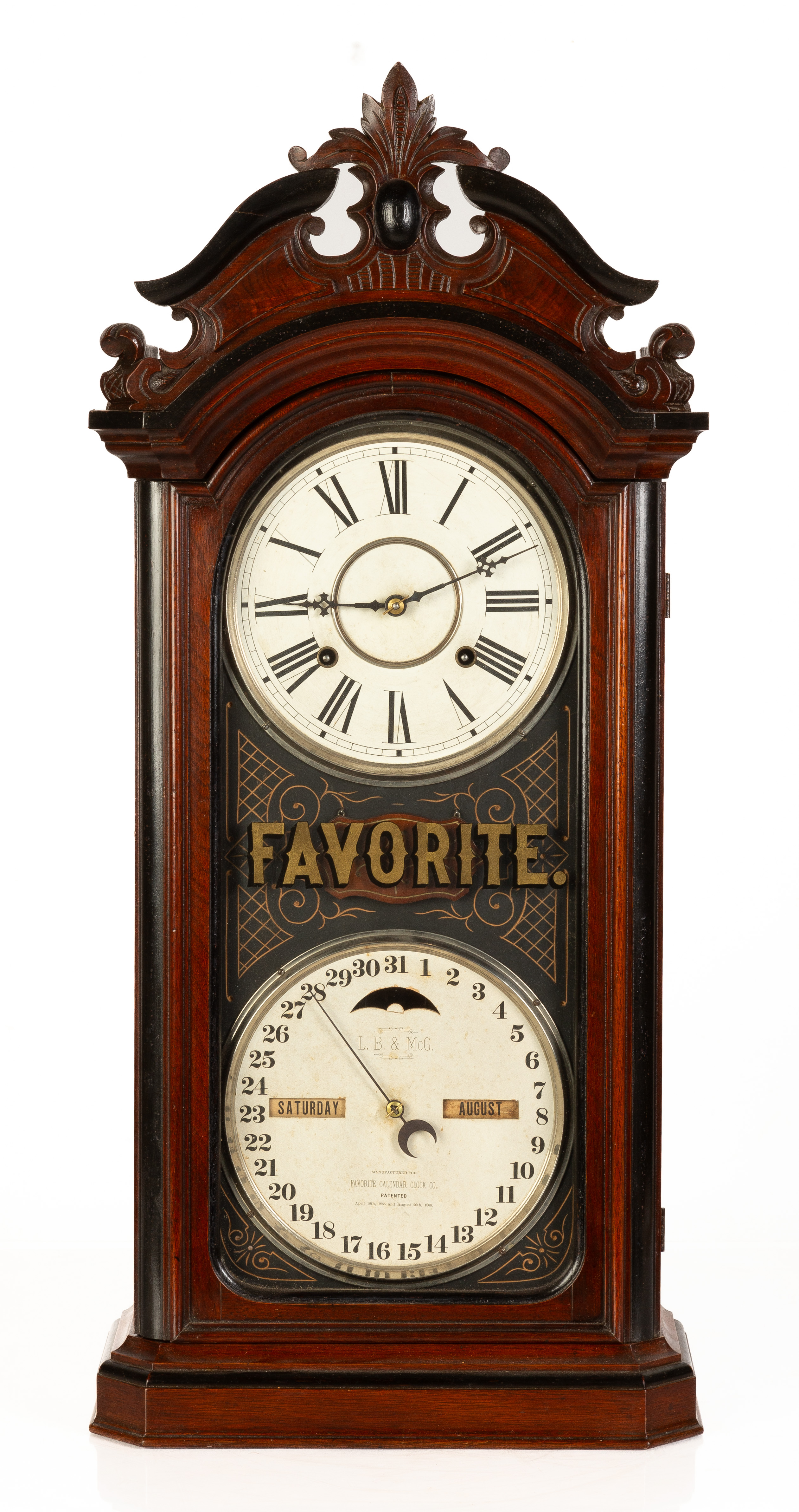 FAVORITE CLOCK COMPANY ITHACA MODEL