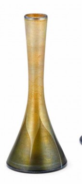 Favrile Art glass bud vase