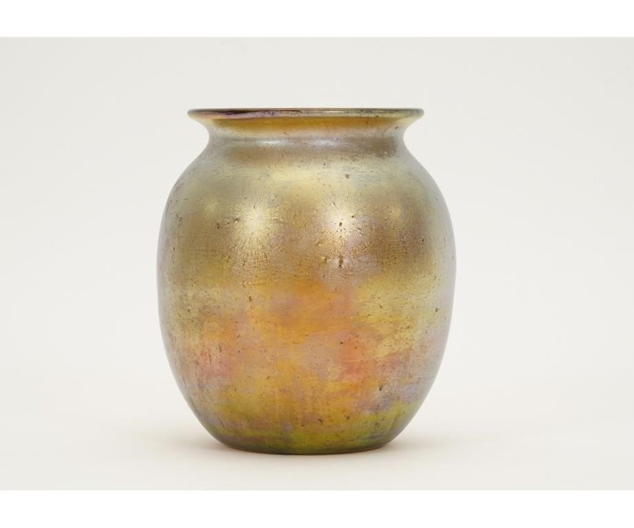 Favrille art glass vase, early 20th