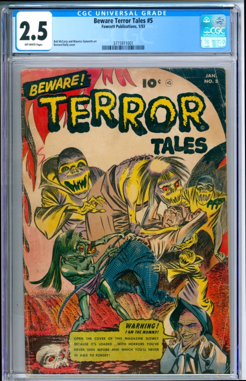 FAWCETT PUB. BEWARE TERROR TALES #5