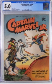 FAWCETT PUB. CAPTAIN MARVEL JR