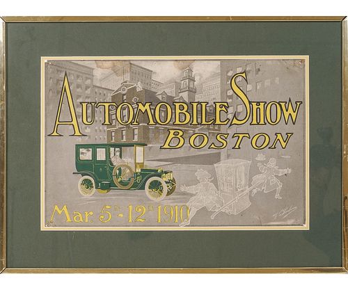 F.C. LANBORN AUTOMOBILE SHOW