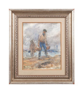 F.C. PENFOLD, FISHERMAN, WATER
