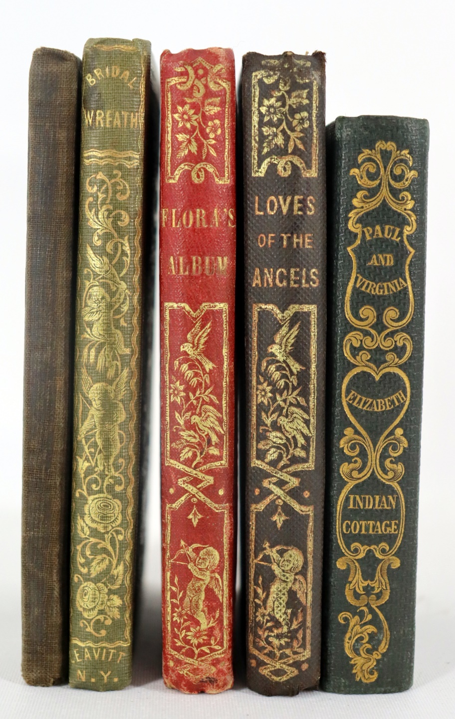 FDR LIBRARY 5 TITLES CLOTH BOOKS