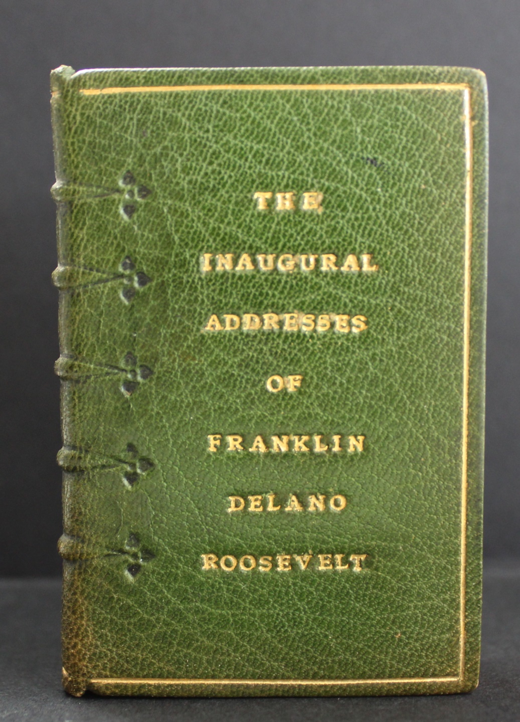 FDR THE INAUGURAL ADDRESS OF