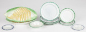 FEATHER EDGE PLATES AND WEDGWO