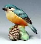 porcelain bird figurine