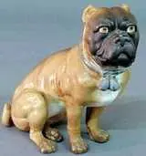 german porcelain dog figurine