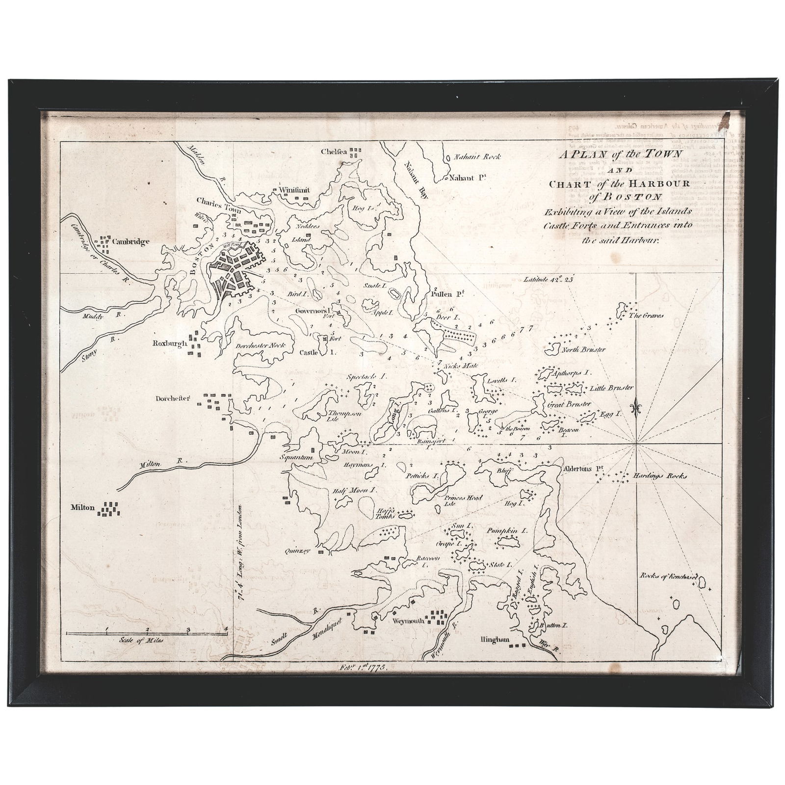 FEBY. 1ST 1775-DATED, HISTORIC