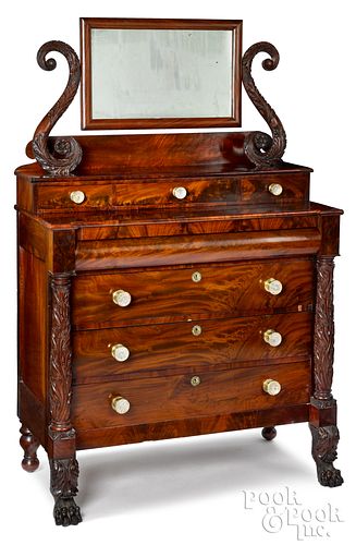 FEDERA MAHOGANY DRESSER, CA.