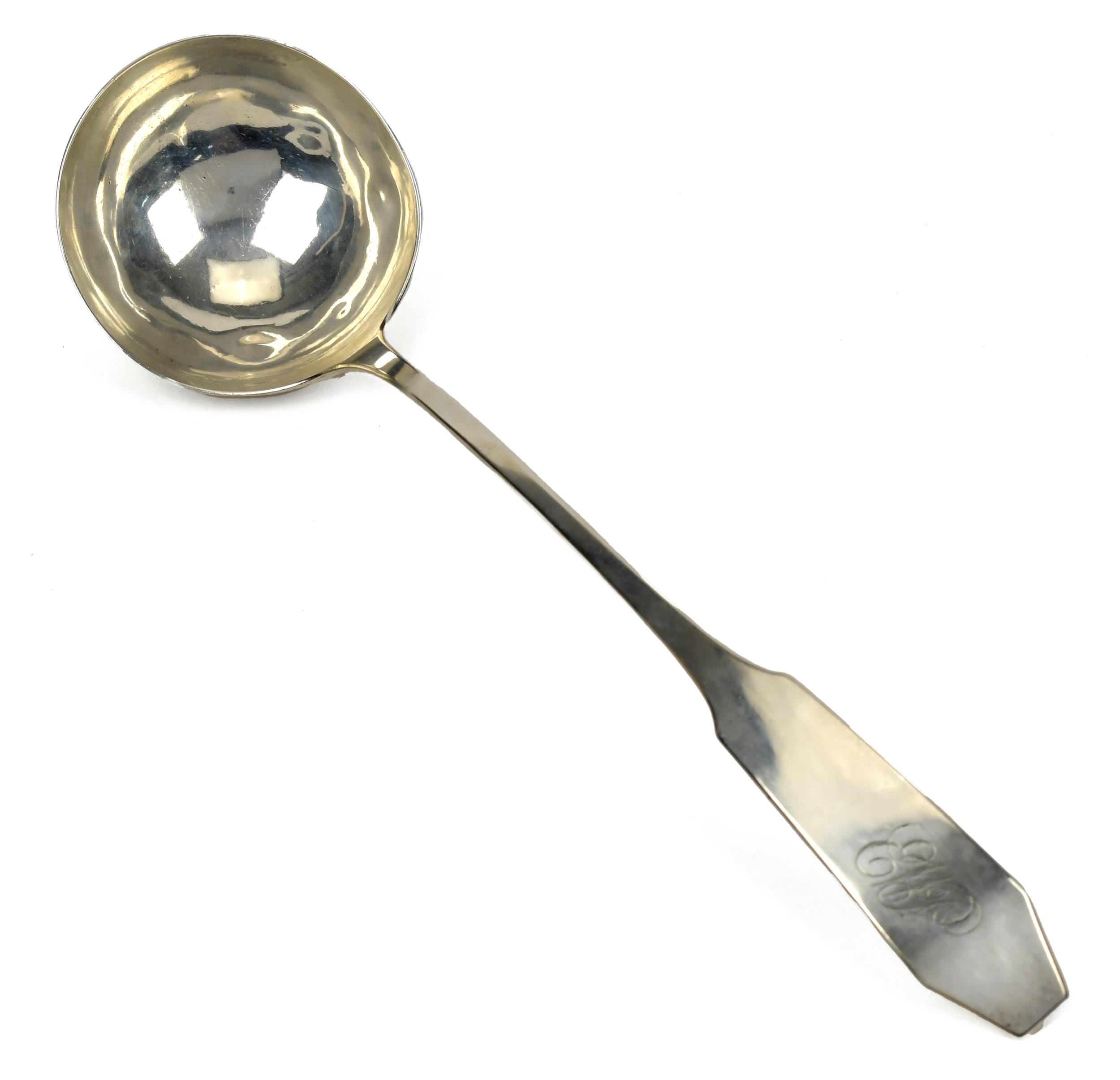 FEDERAL AMERICAN SILVER LADLE,