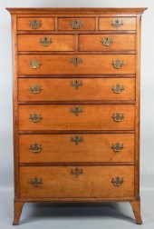 FEDERAL APPLEWOOD TALL CHEST O