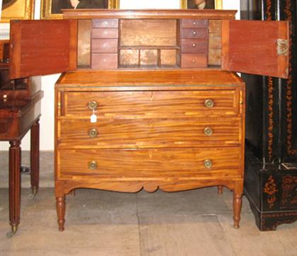 Federal birch and maple lady's desk