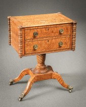 FEDERAL BIRD'S-EYE MAPLE TWO-D