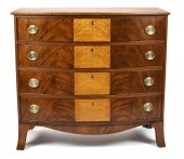 FEDERAL BIRDSEYE INLAID MAHOGA
