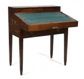 FEDERAL BOSTON MAHOGANY BOX DE