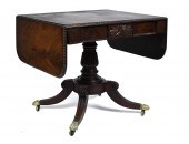 FEDERAL BOSTON MAHOGANY SOFA T