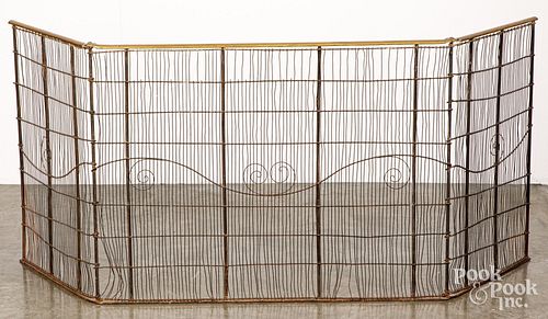 FEDERAL BRASS AND WIRE FIRE FENDER,