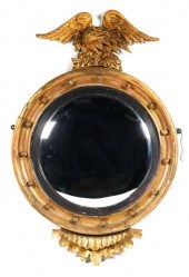 FEDERAL BULLSEYE WALL MIRROR W