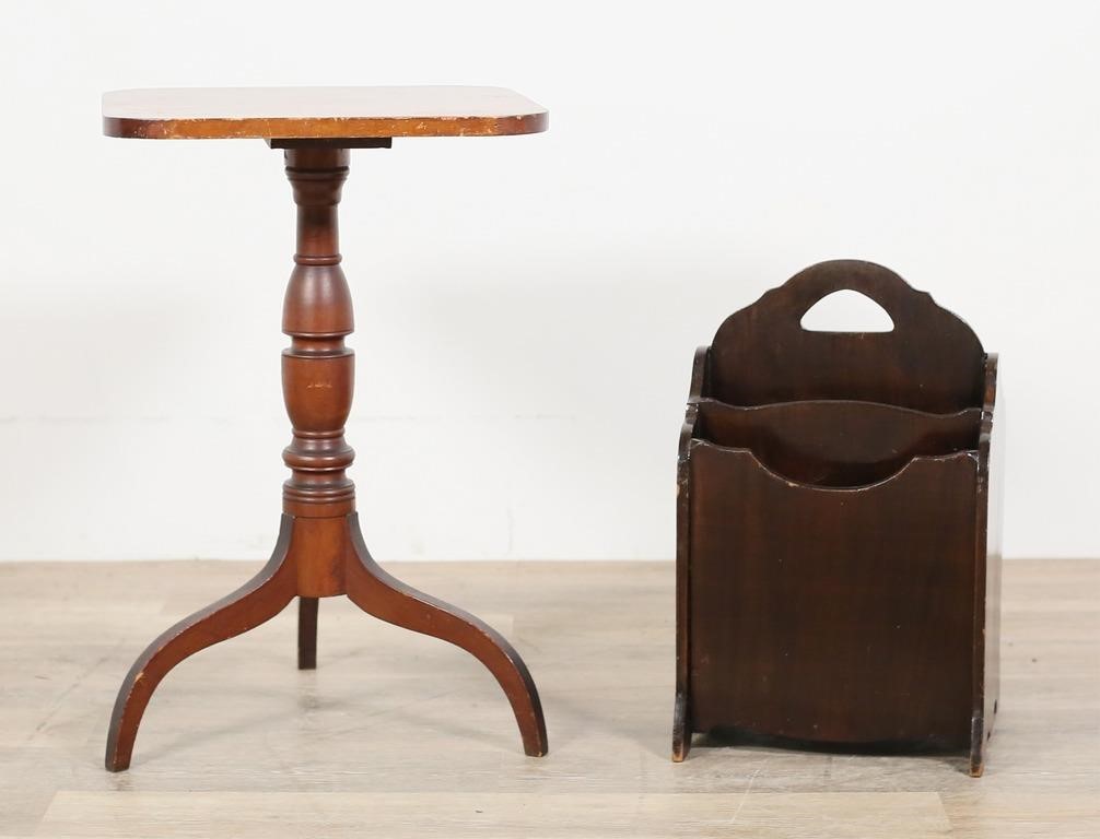 FEDERAL CANDLE STAND AND