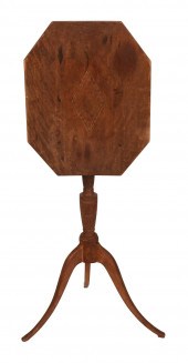FEDERAL CANDLESTAND 18TH CENTU