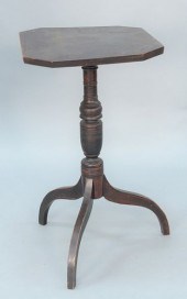 FEDERAL CANDLESTAND WITH SHAPE