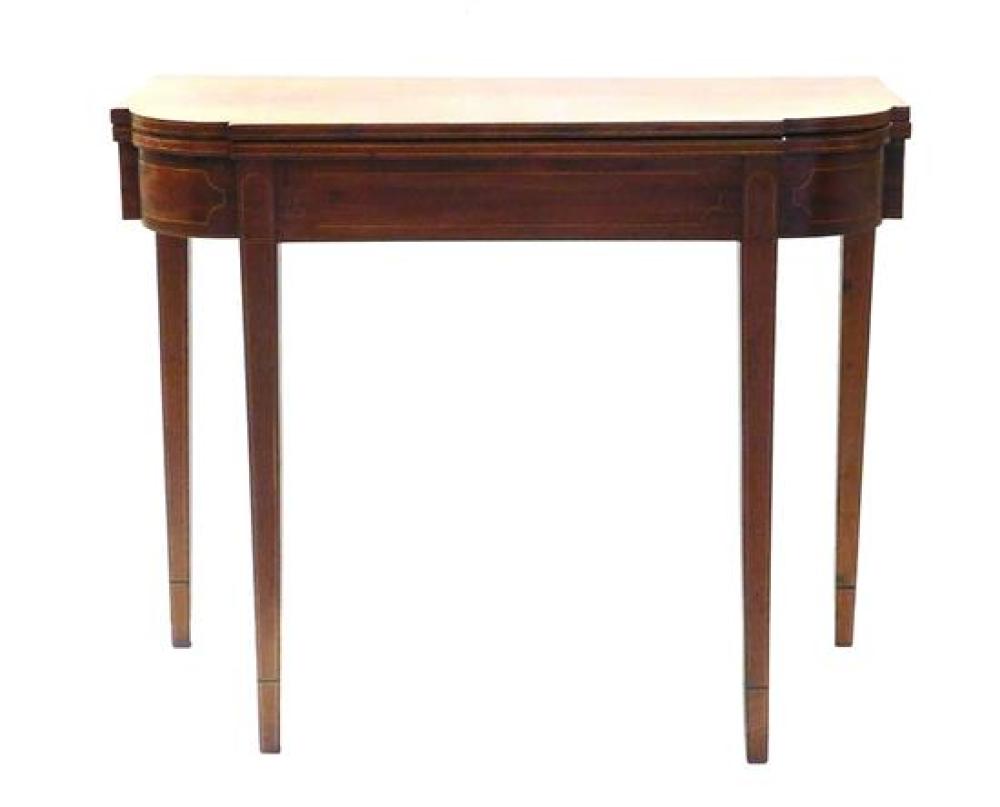 FEDERAL CARD TABLE, AMERICAN, C.