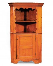 FEDERAL CARVED CHERRYWOOD CORN