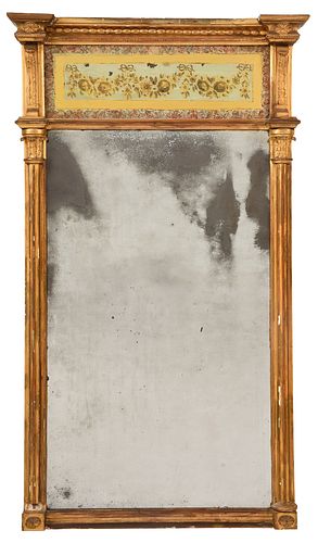 FEDERAL CARVED GILTWOOD AND