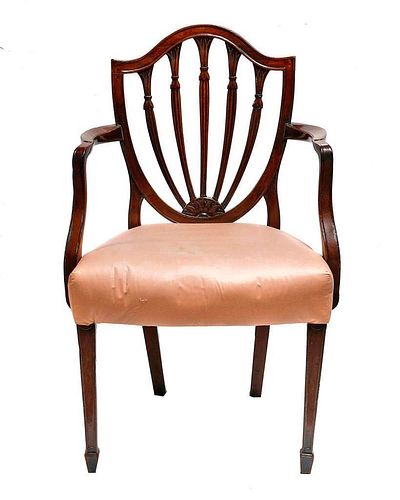 FEDERAL CARVED MAHOGANY