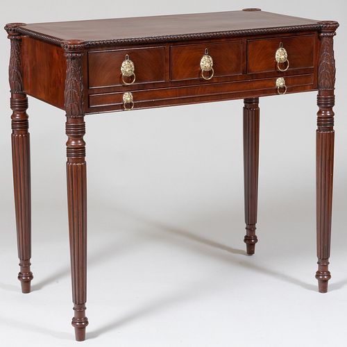 FEDERAL CARVED PLUMB PUDDING