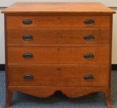 FEDERAL CHERRY AND BIRCH CHEST