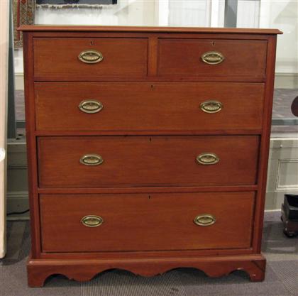Federal cherry chest of