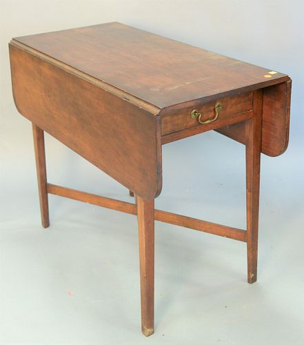 FEDERAL CHERRY DROP-LEAF TABLE WITH