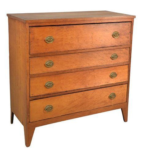 FEDERAL CHERRY FOUR DOOR CHEST