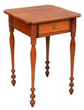 FEDERAL CHERRY ONE DRAWER STAN