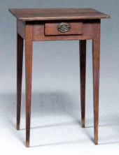 Federal cherry one drawer tabl