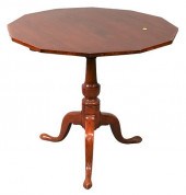 FEDERAL CHERRY TIP TABLE, ON B