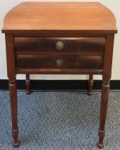 FEDERAL CHERRY TWO DRAWER WORK