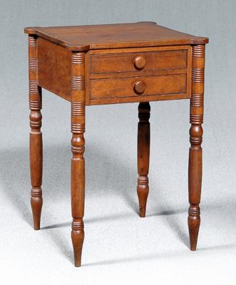 Federal cherry two drawer work