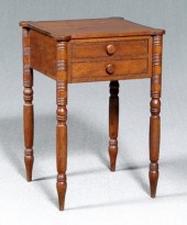 Federal cherry two drawer work