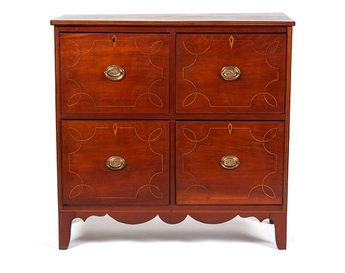 FEDERAL CHERRYWOOD CHEST OF