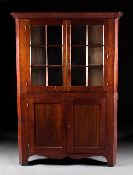 Federal cherrywood glazed panel
