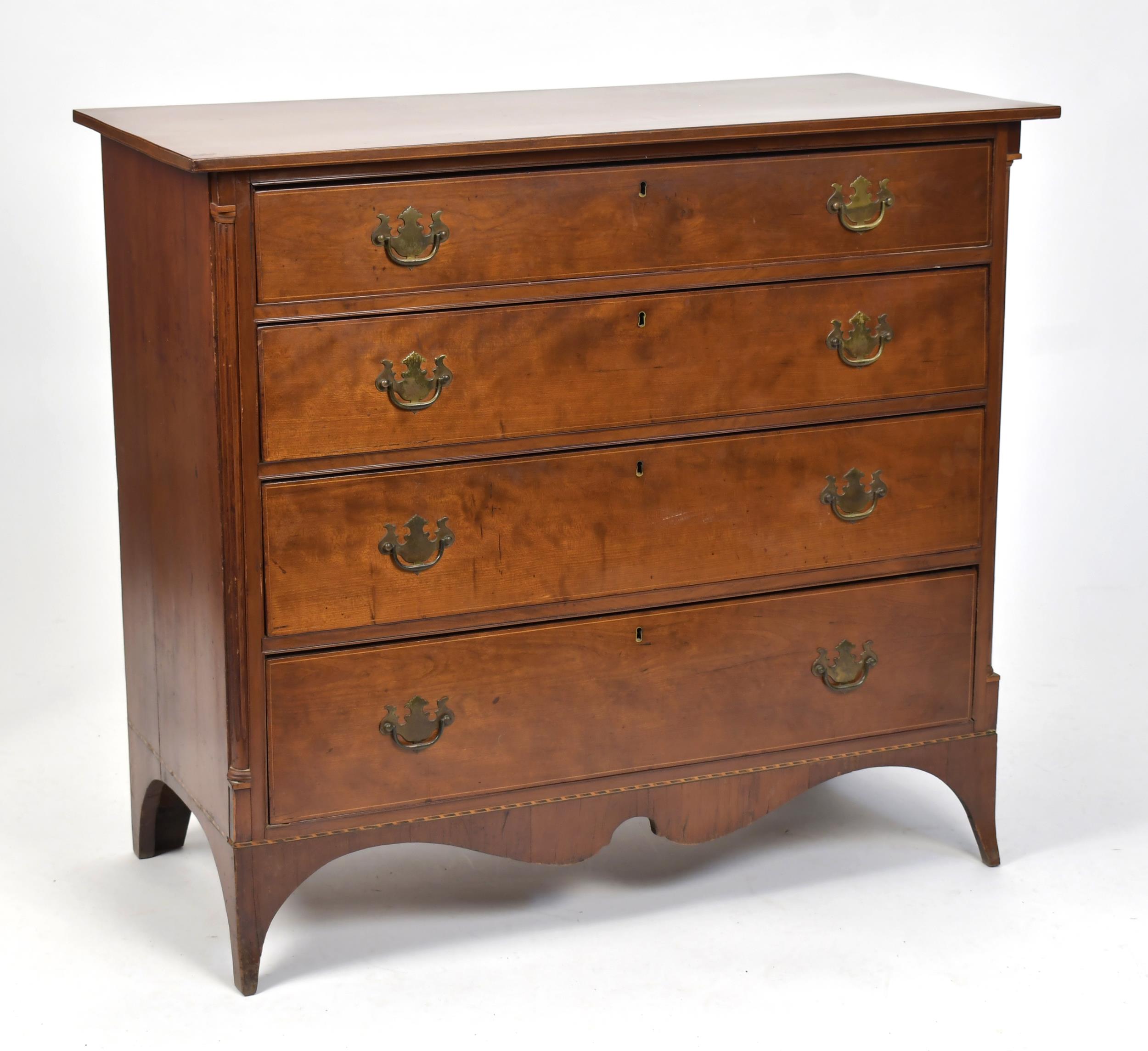 FEDERAL CONNECTICUT CHERRY INLAID