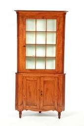 FEDERAL CORNER CUPBOARD.  Prob
