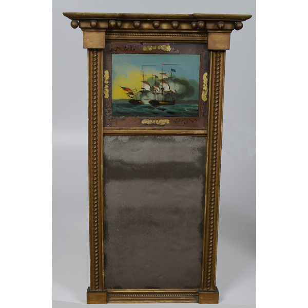 Federal Eglomise Mirror American