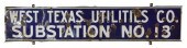 FEDERAL ELECTRIC PORCELAIN W.