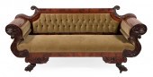 FEDERAL EMPIRE SOFA 19TH CENTU
