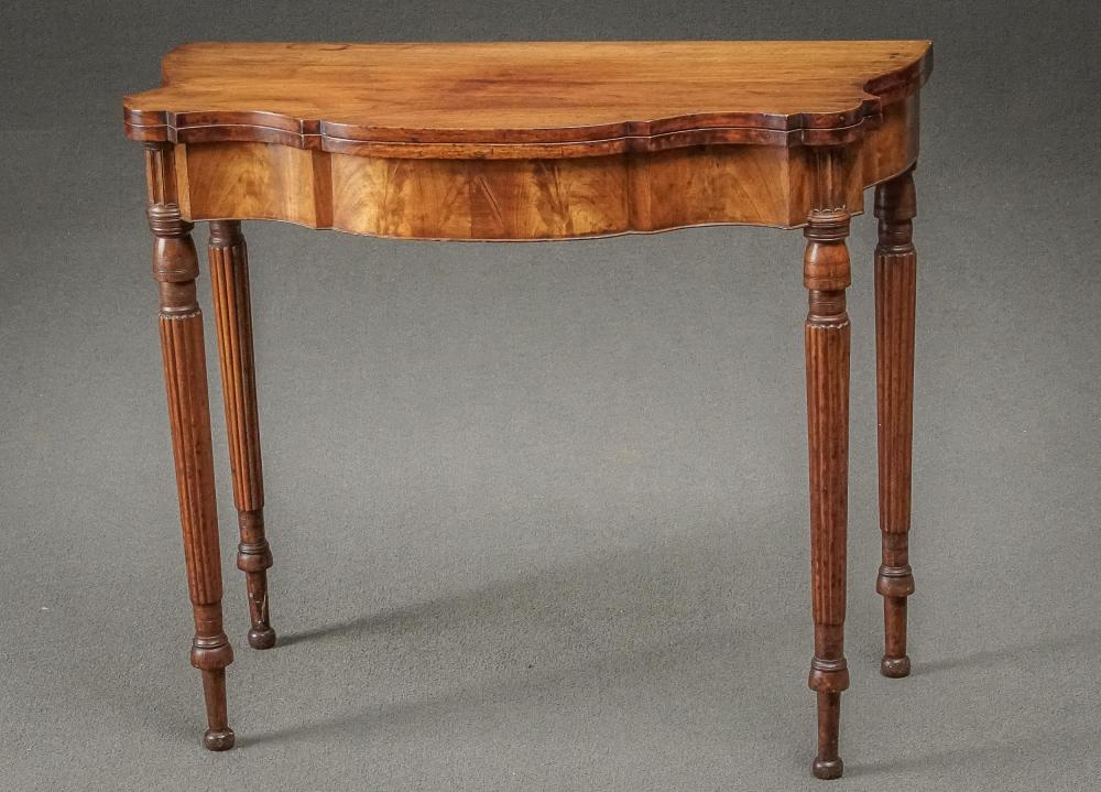 FEDERAL FIGURED MAPLE AND