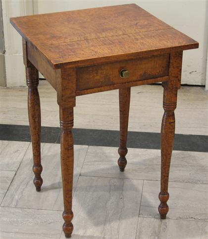 Federal figured maple stand   